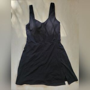 Offline By Aerie Black Athletic Dress